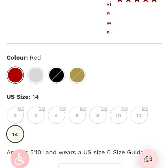 Embellished Corset Gown in Red - Picture 2 of 5